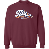 Tita I Love U Unisex Crewneck Pullover Sweatshirt